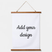 デザインの追加 吊り下げ型タペストリー (正面)