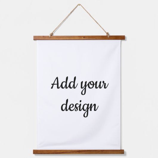 デザインの追加 吊り下げ型タペストリー (正面)