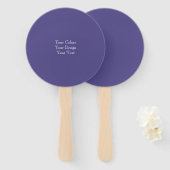 デザインの追加 – 独自の作成 ハンドファン (正面&裏面)