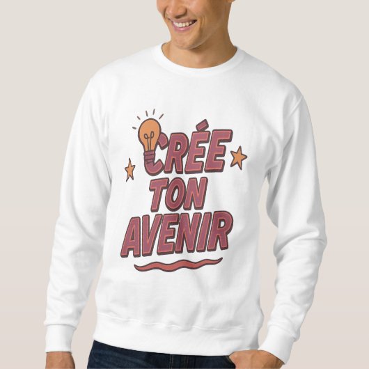 デザインの運命 スウェットシャツ (正面)