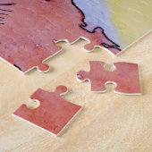 デザインの11x14抽象的なジグソーパズル ジグソーパズル (側面)