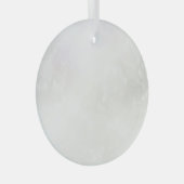 デザインはこちらパーソナライズされた- ガラスオーナメント (正面右)