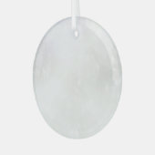 デザインはこちらパーソナライズされた- ガラスオーナメント (正面左)