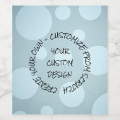 デザインはこちら ワインラベル (シングルラベル)