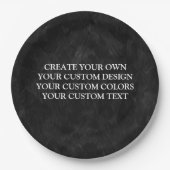 デザインはこちら – 独自の作成 ペーパープレート (正面)