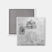 デザインは教会のため、fol。4時 マグネット (正面/裏面)