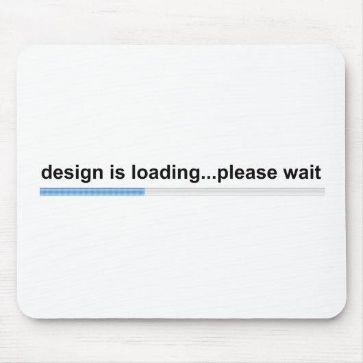 デザインは荷を積んでいます マウスパッド (正面)