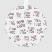 デザインまたはビジネスロゴ |ランダム配置 オーナメント (正面)