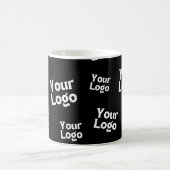 デザインまたはビジネスロゴ |ランダム配置 コーヒーマグカップ (中央)