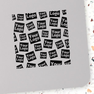 デザインまたはビジネスロゴ ランダム配置 シール