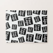 デザインまたはビジネスロゴ |ランダム配置 ジグソーパズル (横)