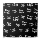 デザインまたはビジネスロゴ |ランダム配置 タイル (正面)