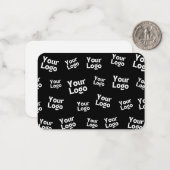 デザインまたはビジネスロゴ |ランダム配置 ノートカード (正面/裏面インサイチュ)