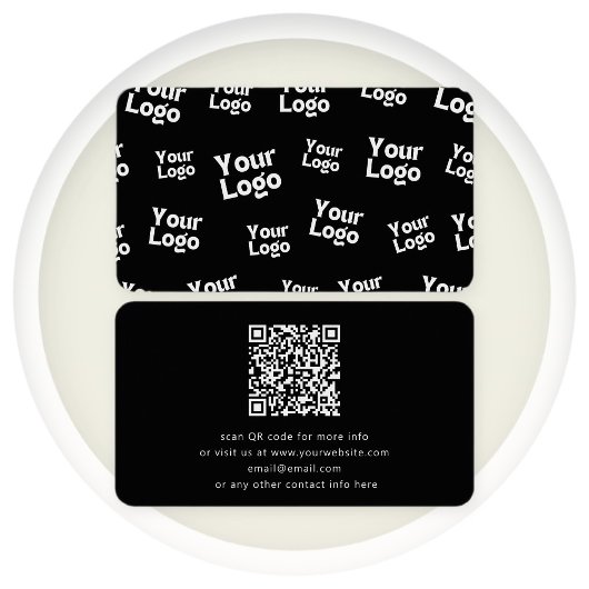 デザインまたはビジネスロゴ |ランダム配置 名刺