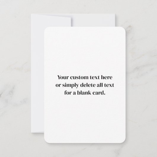 デザインまたはビジネスロゴ |ランダム配置 招待状 (裏面)