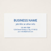 デザインまたはビジネスロゴ | 青いタイル模様 (裏面)