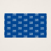 デザインまたはビジネスロゴ | 青いタイル模様 (正面)