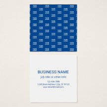 デザインまたはビジネスロゴ | 青いタイル模様