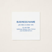 デザインまたはビジネスロゴ | 青いタイル模様 (裏面)