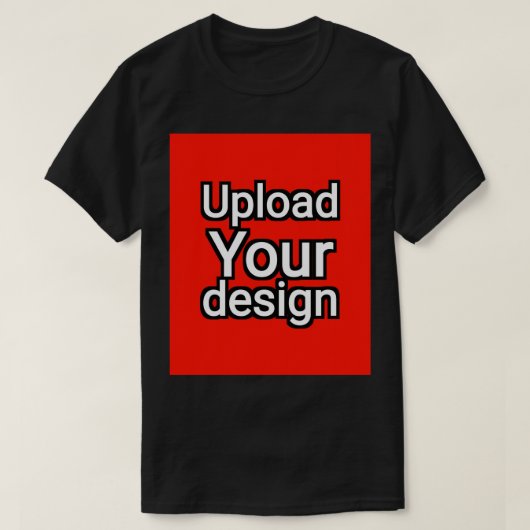 デザインをアップロード Tシャツ (デザイン正面)