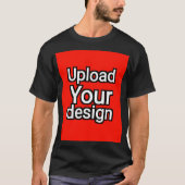 デザインをアップロード Tシャツ (正面)