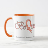 デザインを信じて下さい マグカップ (左)