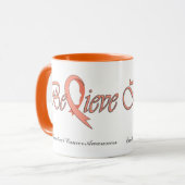 デザインを信じて下さい マグカップ (正面左)