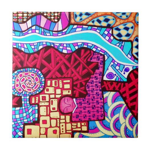 デザインを夢を見ること タイル (正面)