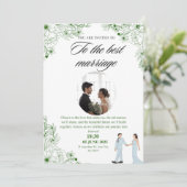 デザインを持った招待素晴らしの曲 招待状 (スタンド正面)