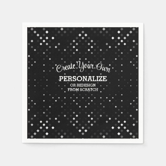 デザインを最初から –  スタンダードカクテルナプキン (正面)