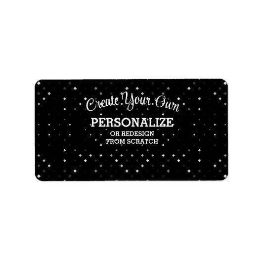 デザインを最初から –  ラベル (正面)