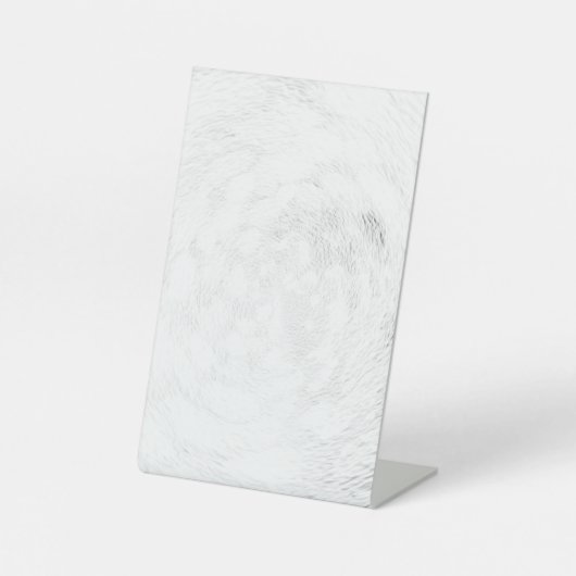 デザインを最初から – 自分で作成 台座サイン (正面)