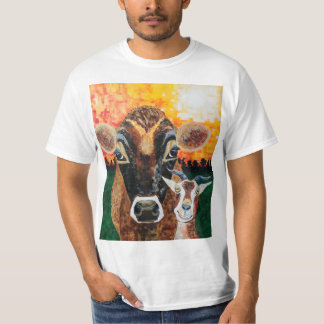 デザインを食べる女性 Tシャツ