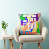 デザインアカラフルライフ クッション (椅子)