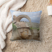 デザインアステカ枕 – メキシコ文化 クッション (ブランケット)