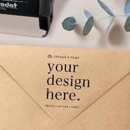 デザインアップロード2.5インチにスタンプ ラバースタンプ