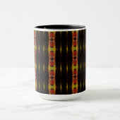 デザインエレガントされた金ゴールド入りコーヒーマグ マグカップ (中央)