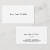 デザインエレガントクラシックノスタルジックルプレーントレンディー 名刺 (正面/裏面)