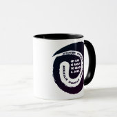 デザインエレガントパパが冗談を言おうとしている マグカップ (正面右)