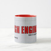 デザインエンジニア遊がモデルを好おもしろいむ マグカップ (中央)