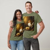 デザインオリーブグリーンTシャツ Tシャツ (ユニセックス)