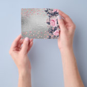 デザインオールロセゴールド金属イベント事業 チラシ (手)