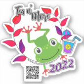 デザインカスタムのプロモーションステッカーの追加 シール (正面)