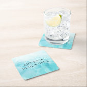 デザインカスタムスクエアコースターの追加 スクエアペーパーコースター (インサイチュ)