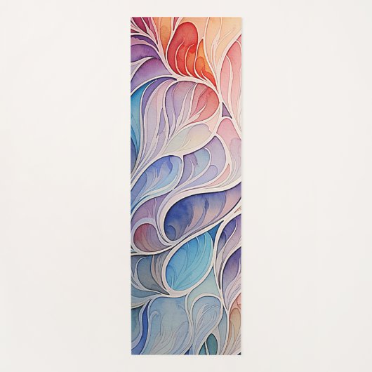 デザインカスタム付きヨガマット ヨガマット (正面)