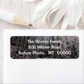 デザインクリスマスグリーティングカード自己接着ラベル ラベル (インサイチュ)