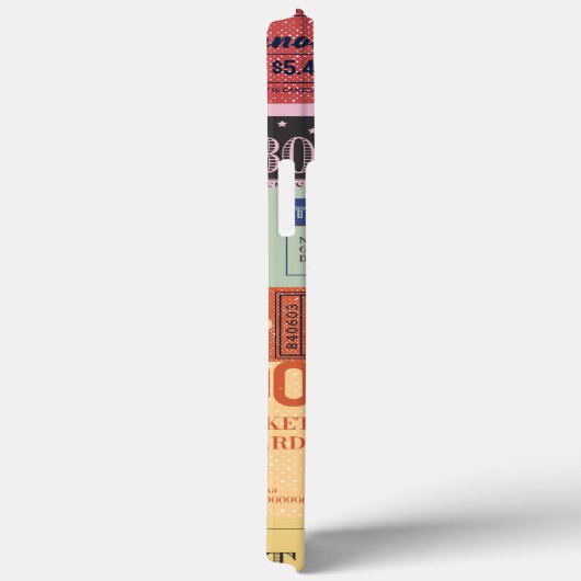 デザインクールウエスタンオールドセニマチケット素朴 Case-Mate iPhoneケース (裏面 / 右)