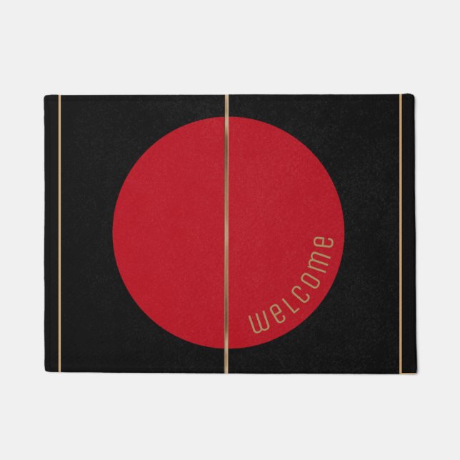 デザインコンテンポラリードアマット ドアマット (正面)