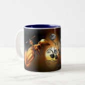 デザインコーヒーマグ ツートーンマグカップ (正面左)