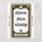 デザインザタワータロットカード ポストカード (正面)